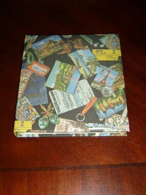 RARE Vintage Nicole Miller Travel Photo Album, New In Box